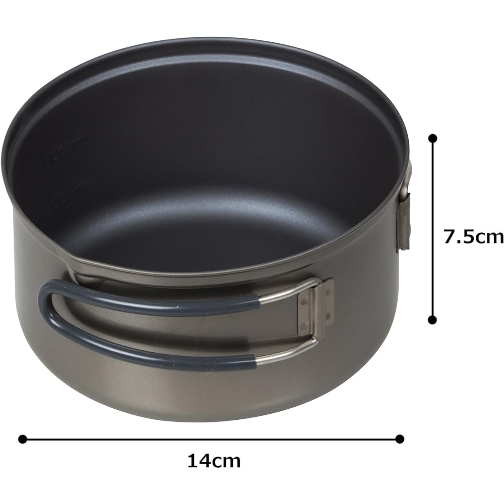 EVERNEW Titanium Cooker 2 Ceramic ECA422