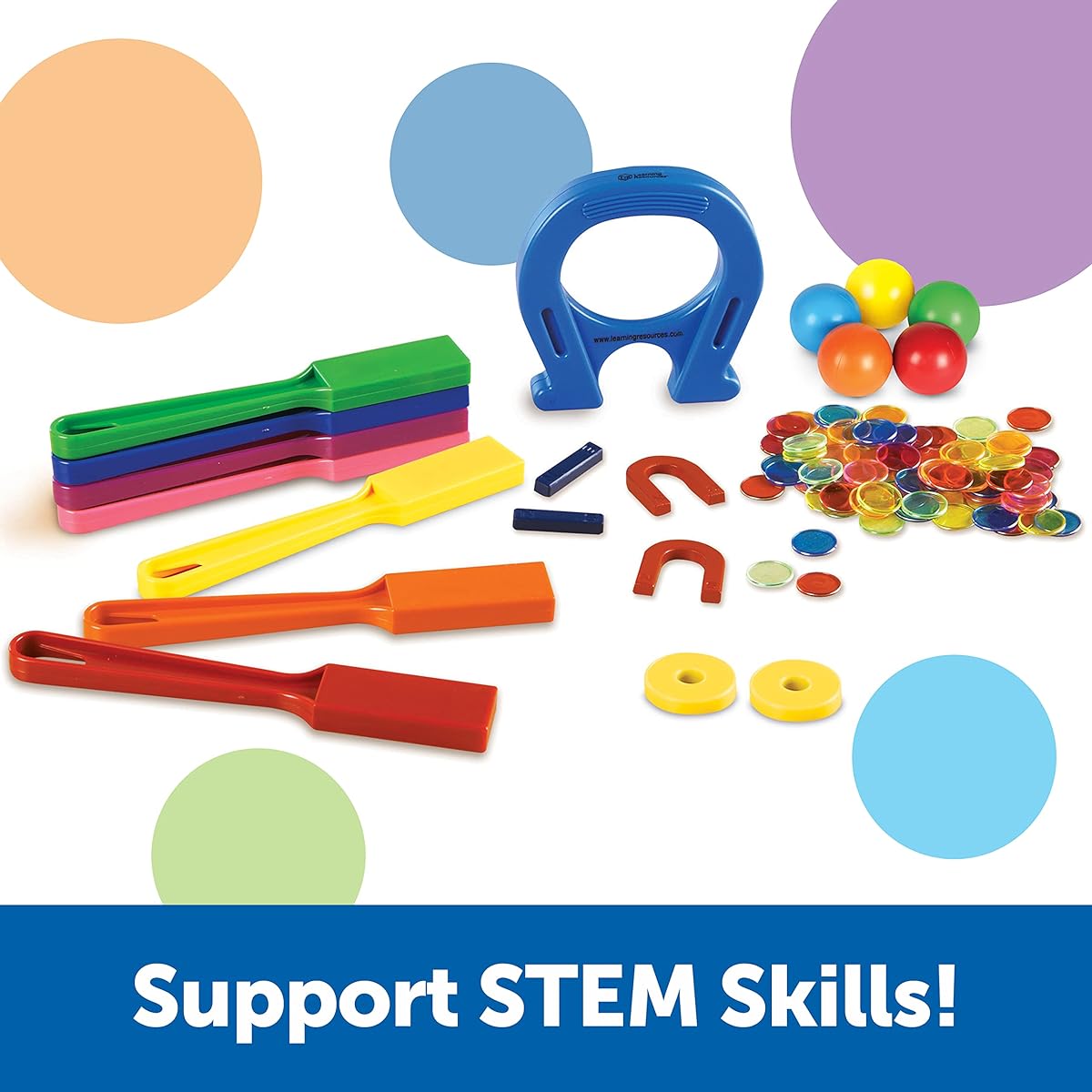 LEARNING RESOURCES LER2064 CLASS MAGNET LAB KIT