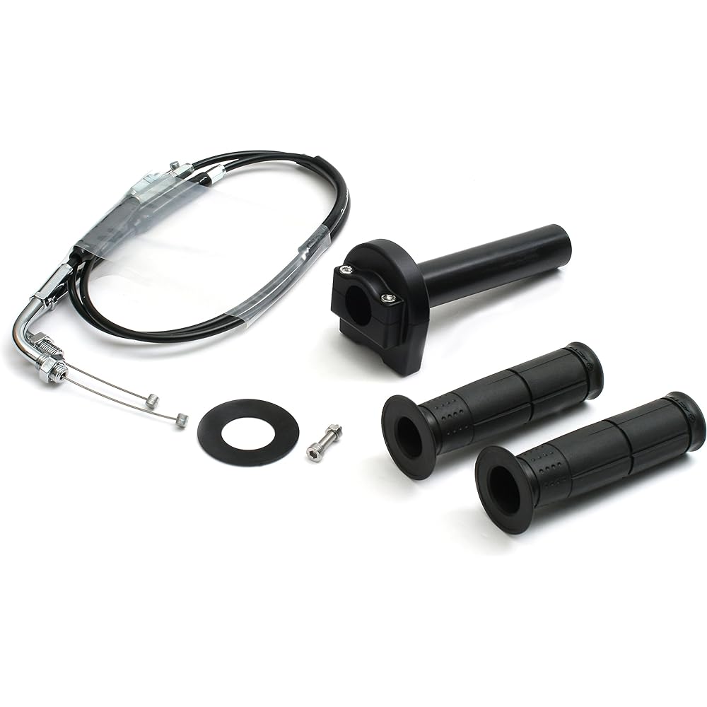 ACTIVE Vehicle specific throttle kit TYPE-1: Silver (winding φ36/plated metal fittings) [CBR250R('11-'13)] 1061693