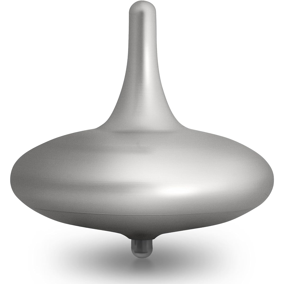 Hautech Spinning Top 4+ Hours Non-Stop Spin and Light Unparalleled Innovation (Aluminum Alloy, Space Silver), 2XL