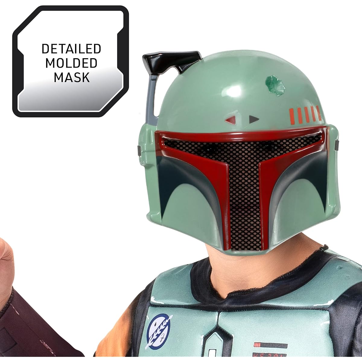 STAR WARS Boys Deluxe Boba Fett Costume Kids Halloween Costume Children - Officially Licensed Product
