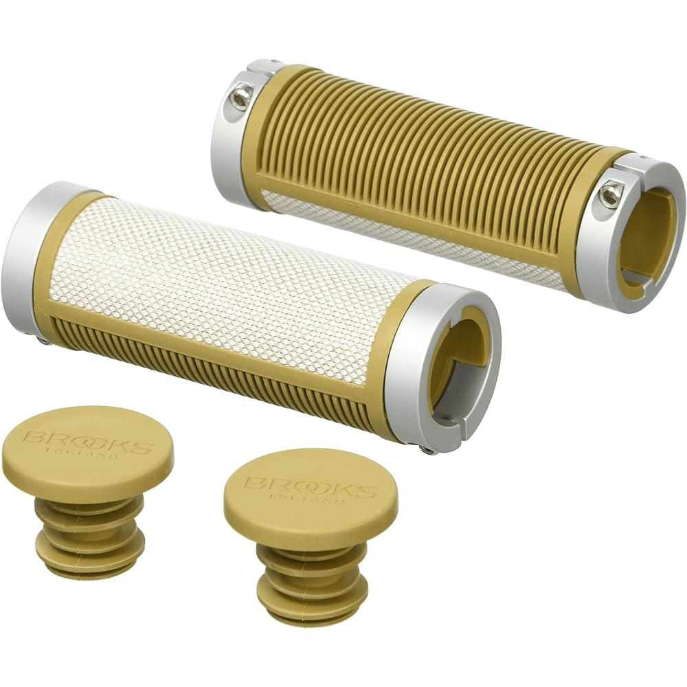 [Genuine Japanese Product] BROOKS Bicycle Grip COMFORT GRIP CAMBIUM Comfort Grip Cambium Rubber Grip Grip made of rubber and cotton crimped