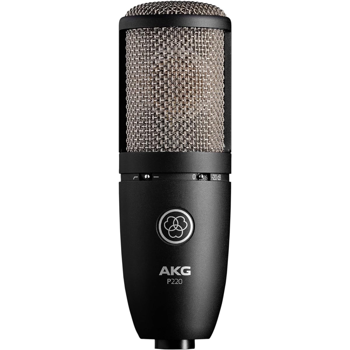 AKG Project Studio Line Condenser Microphone Black Body P220 [Official Japanese Product]