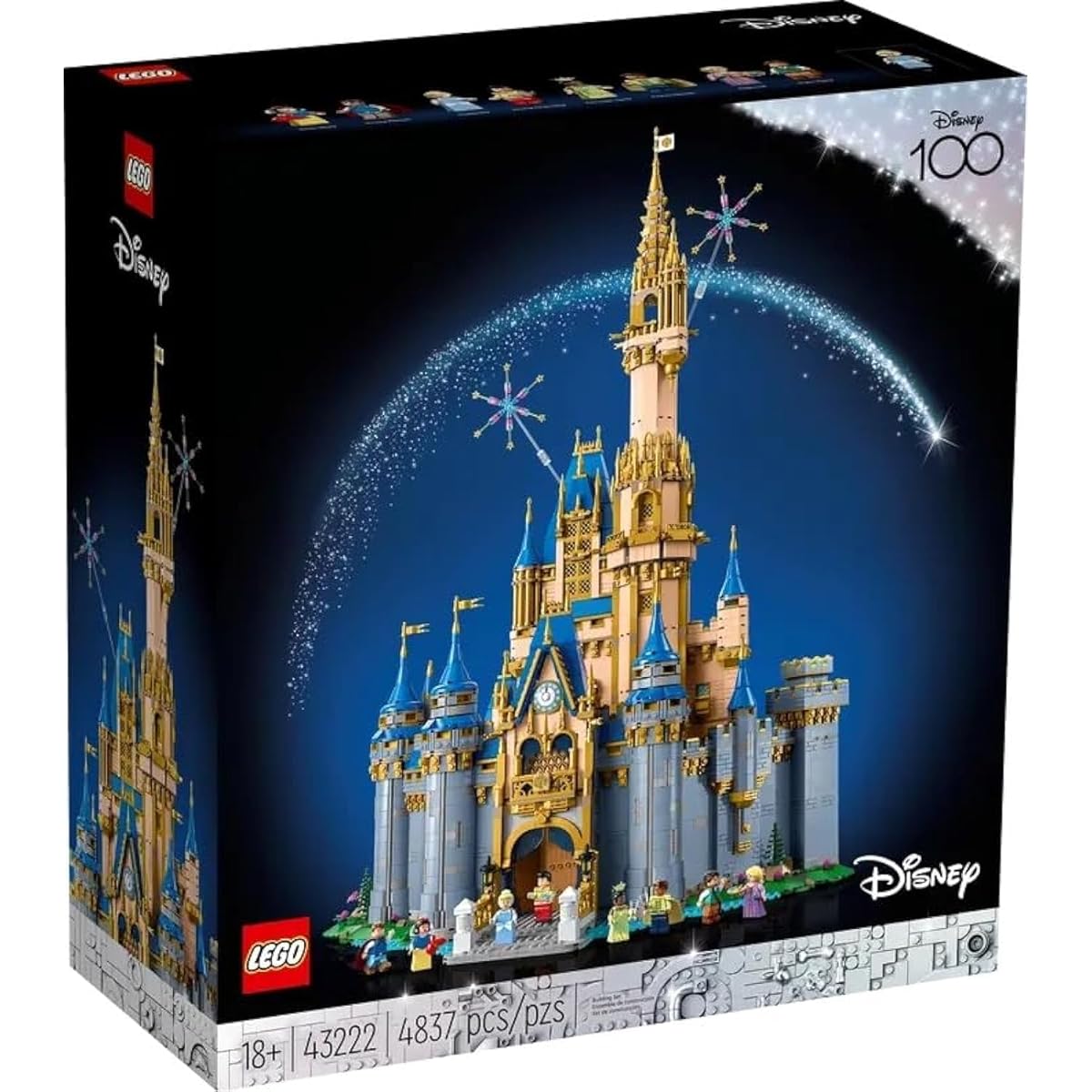 LEGO Disney 100 Disney Castle 43222 Cinderella Castle Limited Distribution Product Regular Domestic Distribution
