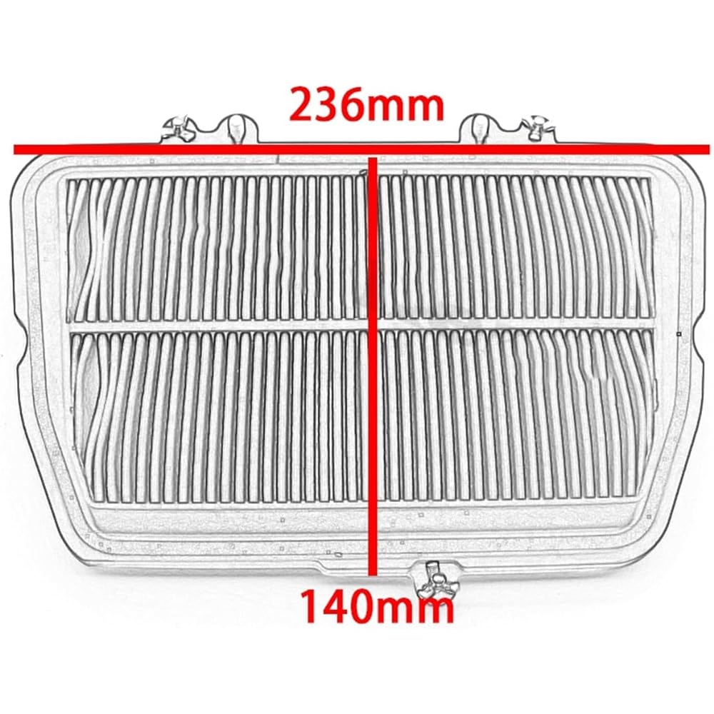NINOMA Motorcycle Intake Filter Cleaner Air Filter Element Compatible with Tiger 800 Tiger800 XC XCX XR XRX 2010-2019