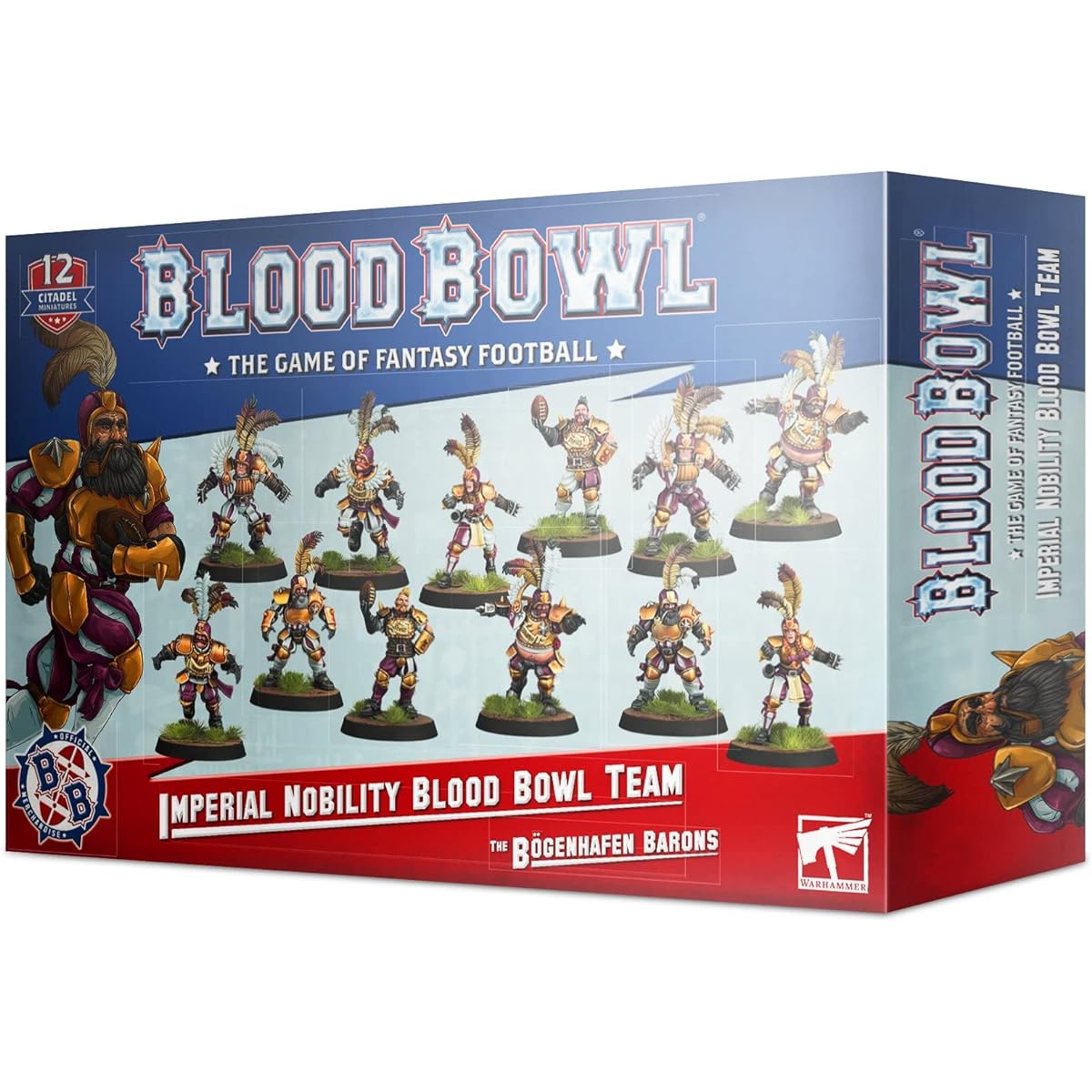 Games Workshop Blood Bowl: Imperial Nobility Bogenhafen Barons Team