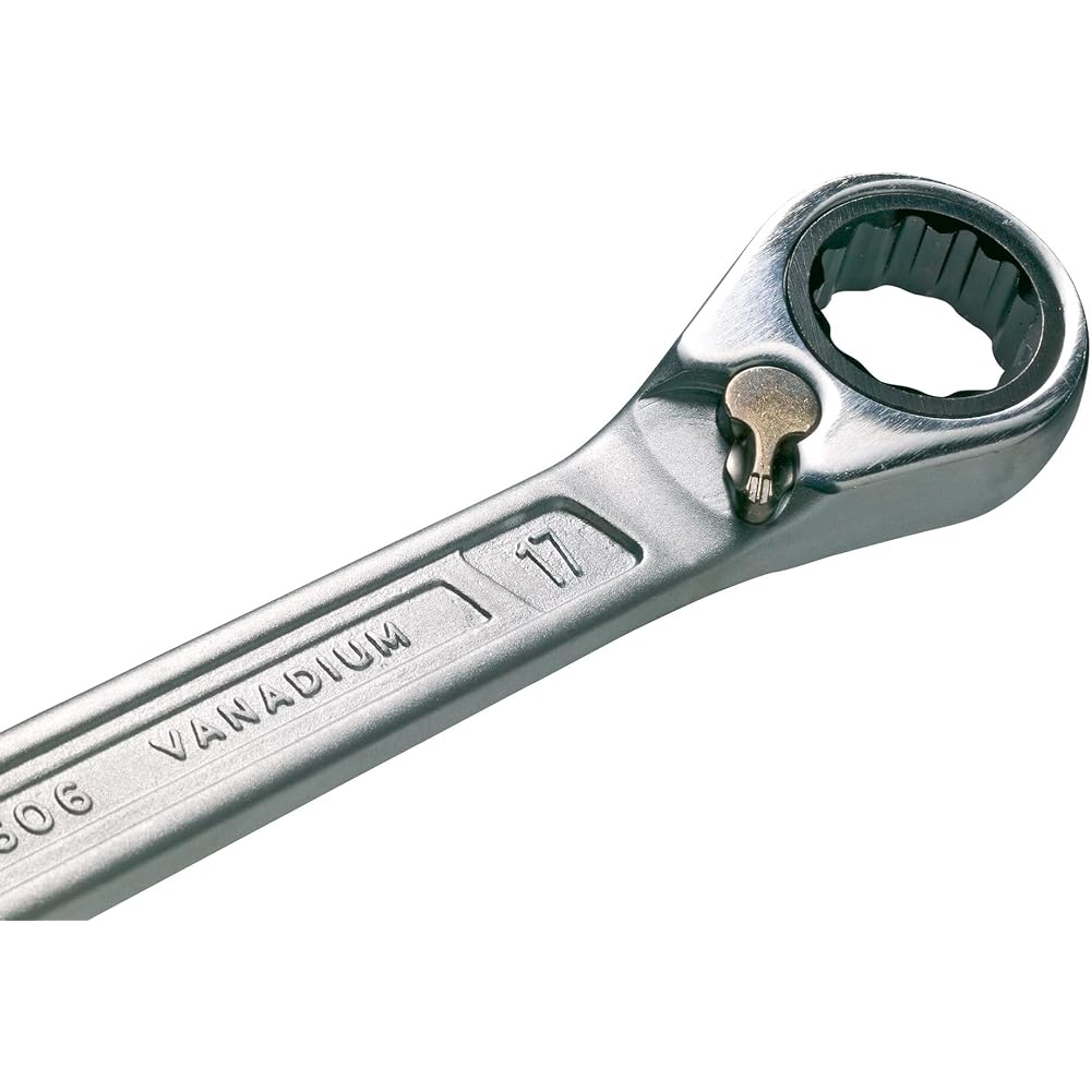 HAZET Ring Ratchet Wrench Set of 5 Reversible 8-19mm [Regular Japanese Import Product] 606/5