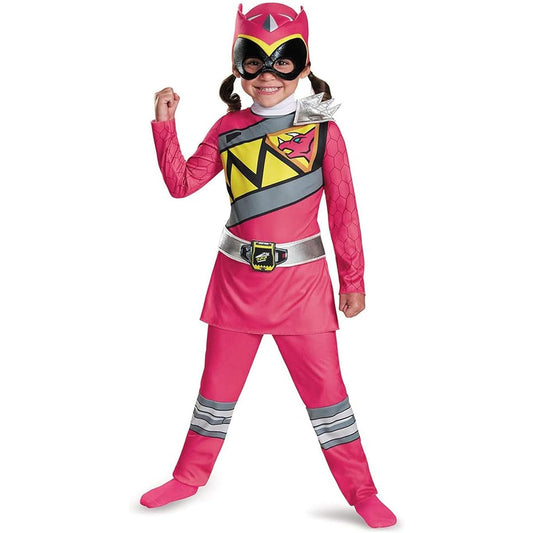 [Disguise Costumes] Disguise Costumes Disguise Pink Ranger Dino Charge Toddler Classic Costume, Large 82737L [Parallel Import]