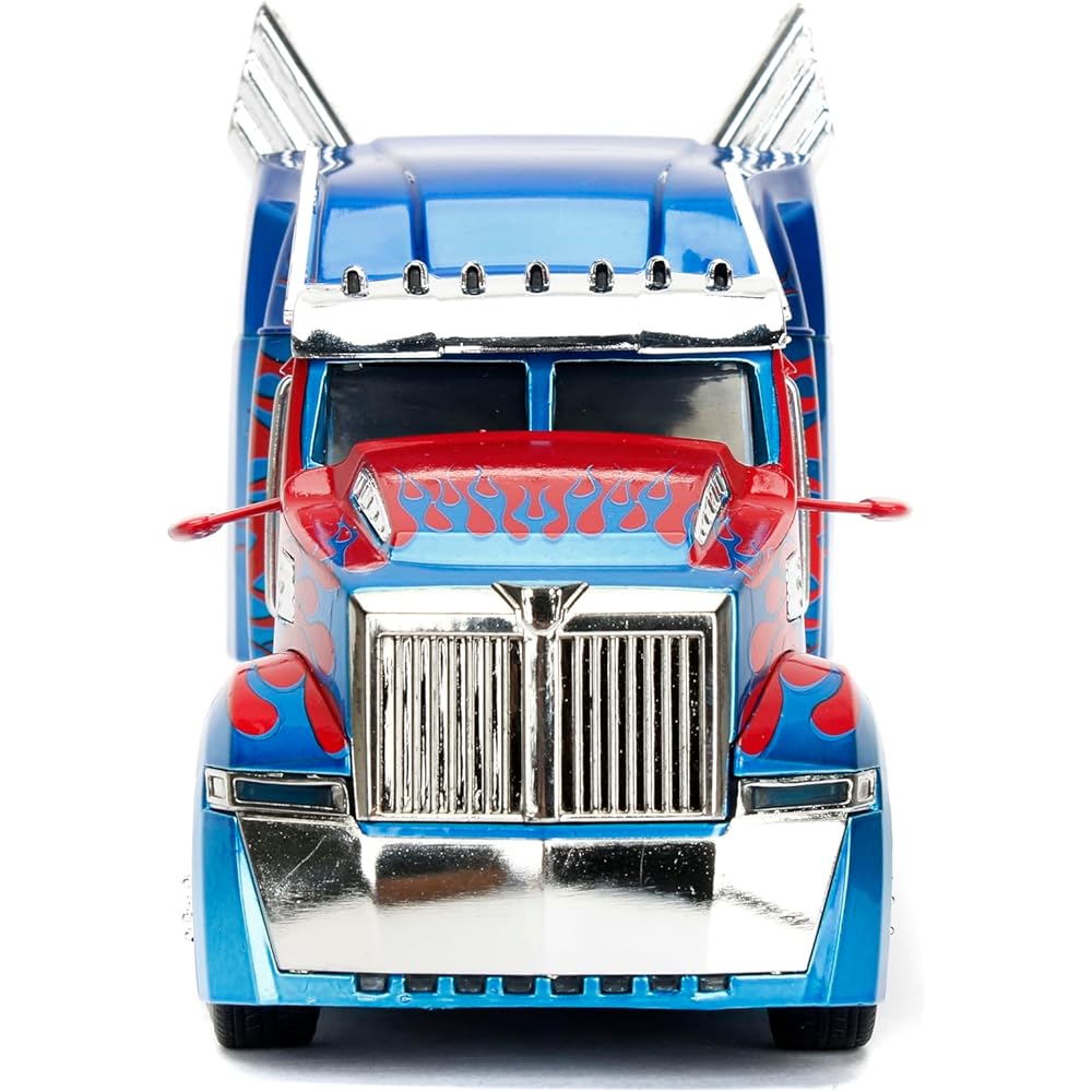 Transformers The Last Knight 2017 Jada Toys Metals 1/24 Scale Diecast Vehicle Optimus Prime TF Overseas Limited Latest Movie