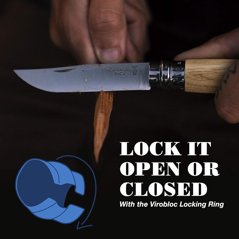 OPINEL Stainless Steel #8 Walnut 41525