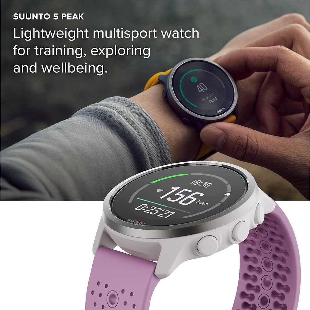 SUUNTO 5 PEAK Lightweight GPS Sports Watch Running Health Management Outdoor [Japanese Genuine Product]