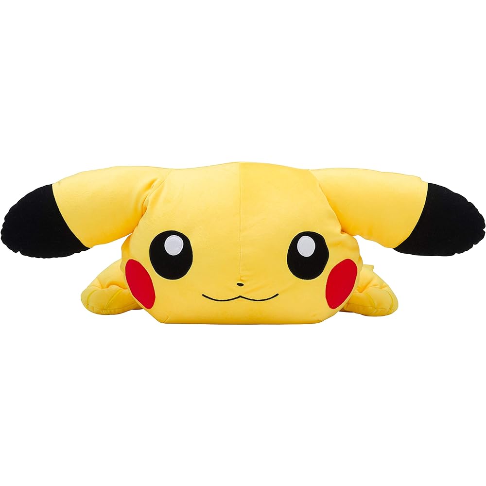 Pokemon Center Original Chewy Cushion Big Kuttari Pikachu