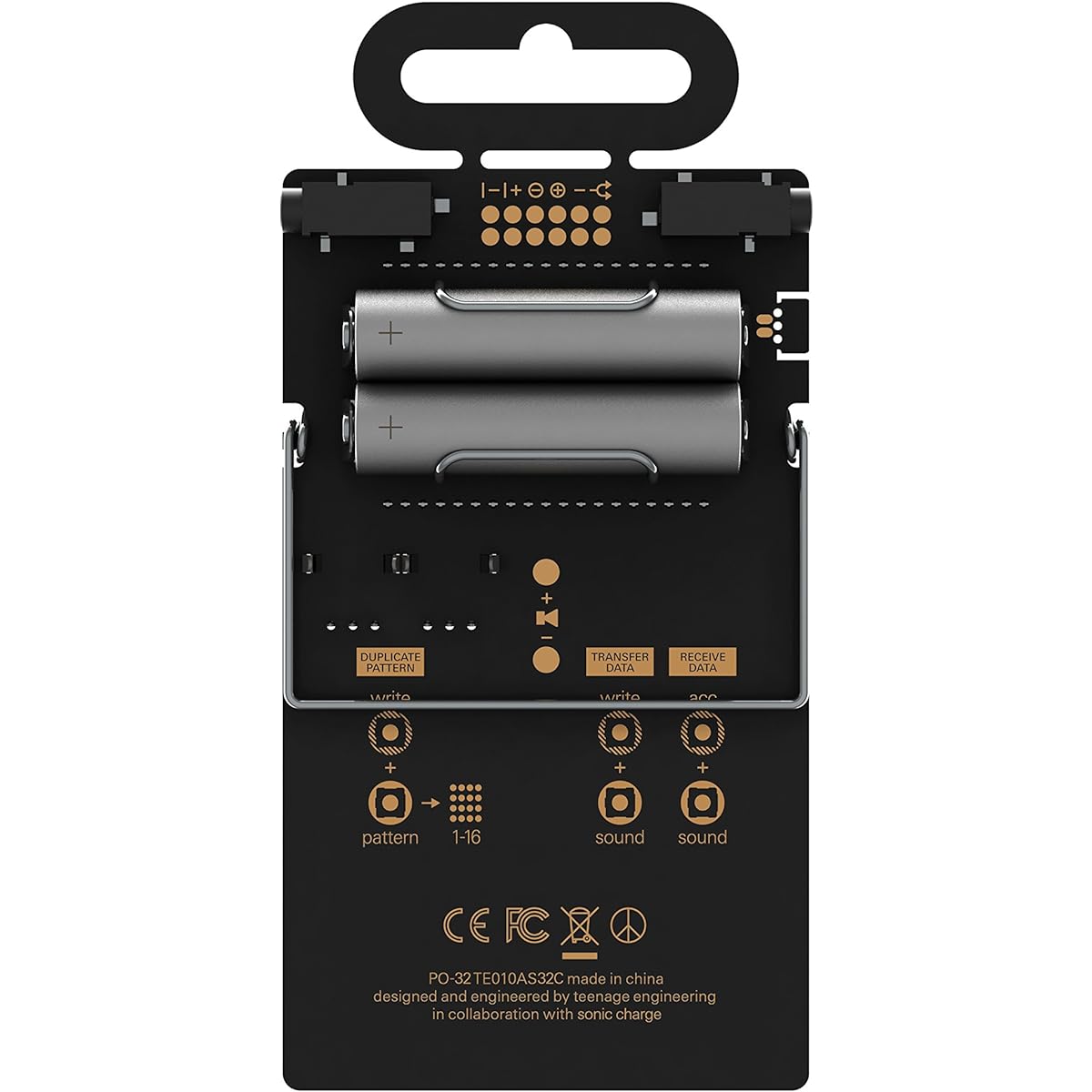 Teenage Engineering Pocket Operator Drum Machine PO-32 tonic [Regular Imported Product]