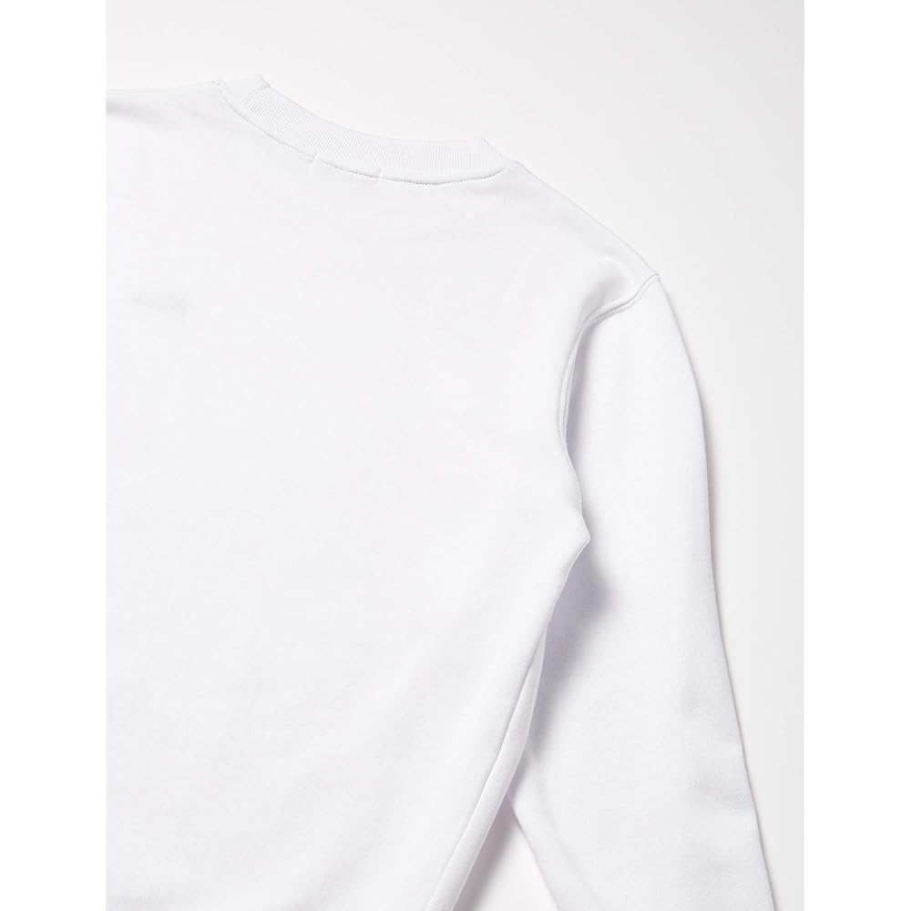 [Fila] Sweatshirt, Brushed Lining, Men's, Women's, Sweatshirt, Crew Neck, Round Neck, Pullover, Long Sleeve, One Point, Logo Embroidery, Standard, Popular, Large Size, Loose, Room Wear, Tops, Korean, Spring, Autumn, Winter, Unisex FL1645