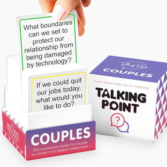200 Couple Conversation Cards - Enjoy Better Relationships and Deeper Intimacy - Date Card Games for Adults - Fun Couple Games for Date Night Valentine's Card Games for Couples