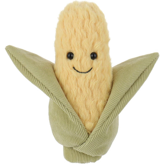 Apricot Lamb Food Toy Stuffed Animal Corn Plush Soft Cuddly Great for Kids 7 Inch