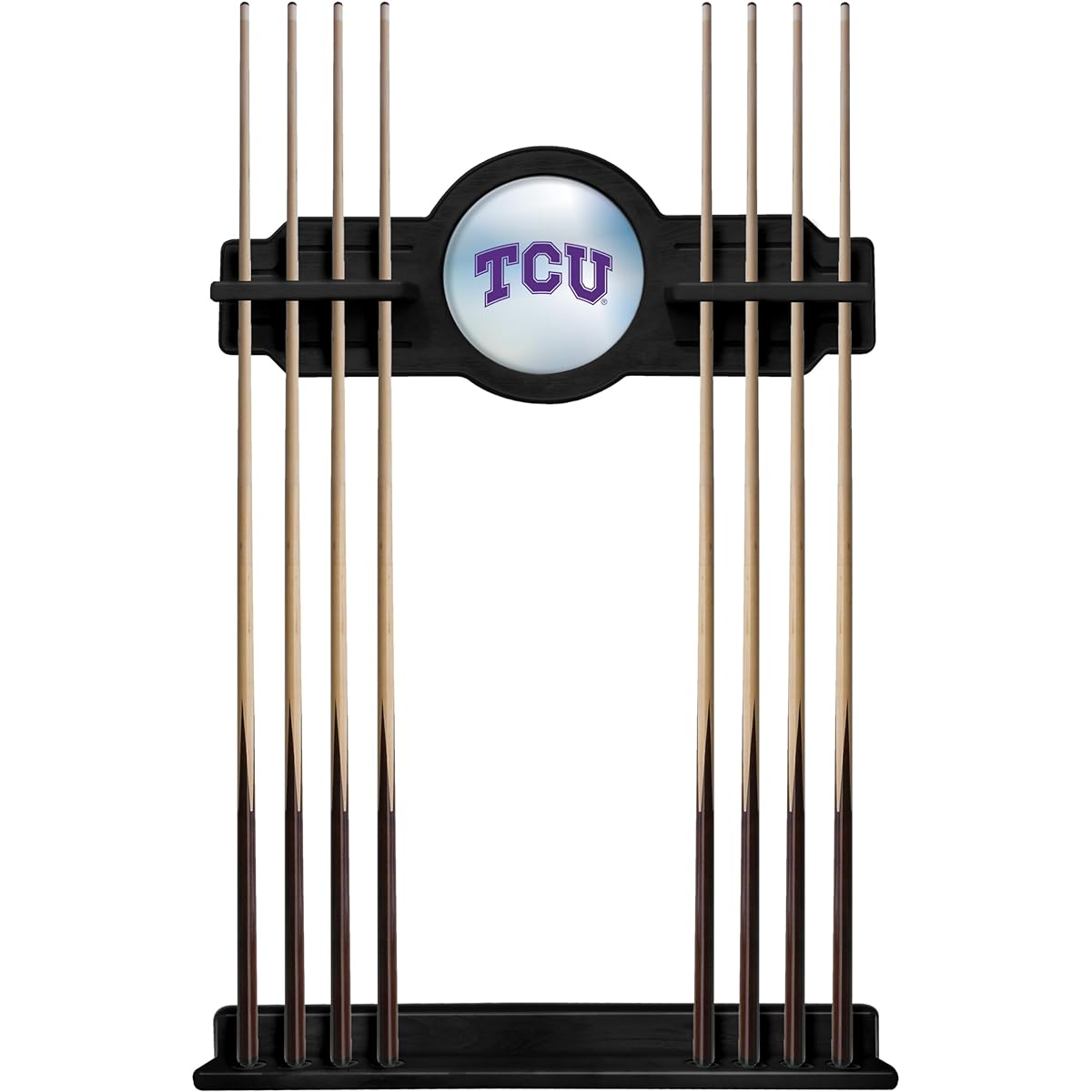 Holland Bar Stool Co. TCU Cue Rack, Black Finish