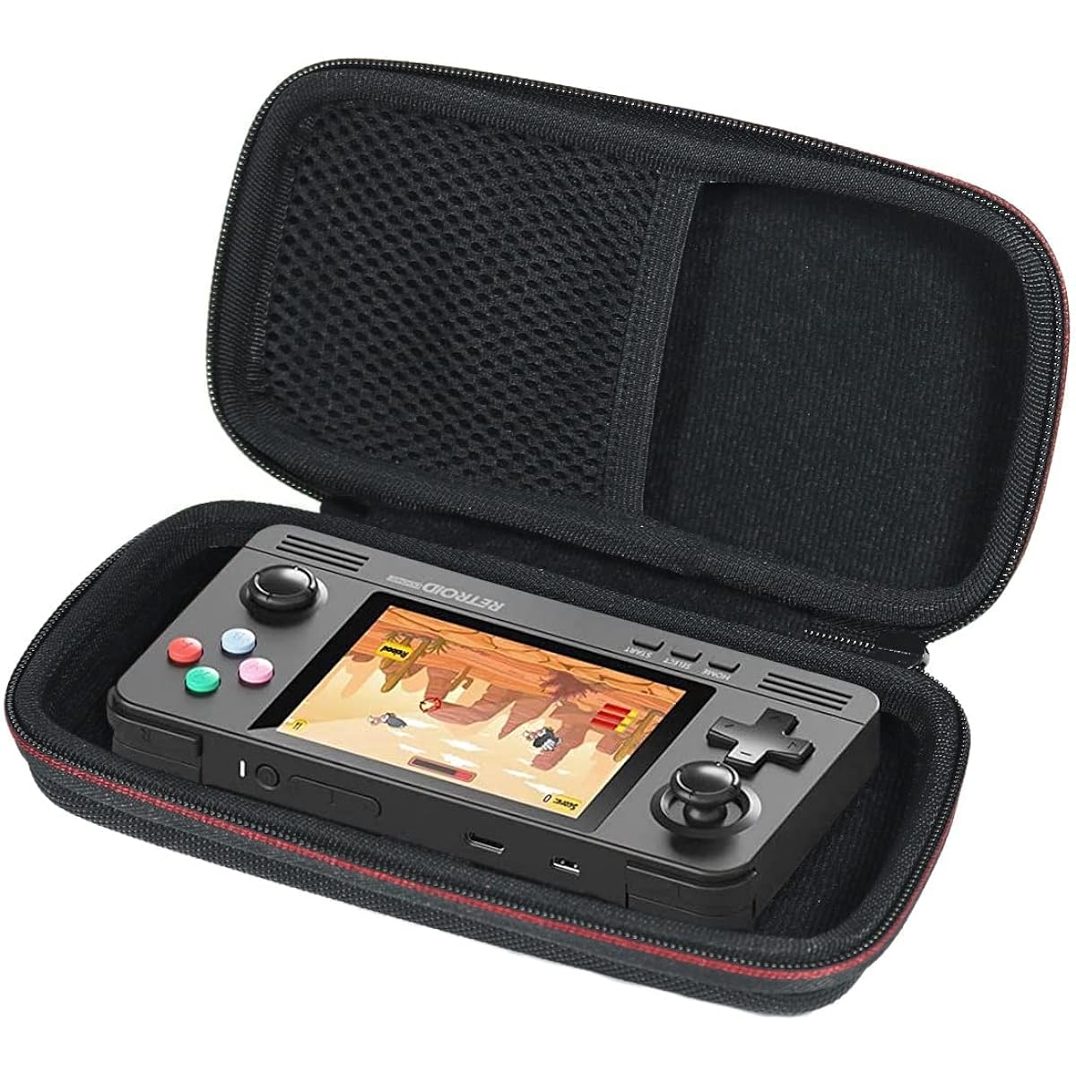 shan Carrying Case NEXADAS Handheld Retro Pocket 2 Android Handheld Game Console Carrying Case and Screen Protector, Especially for Retro Pocket 2 Handheld Game Console (Case Only)