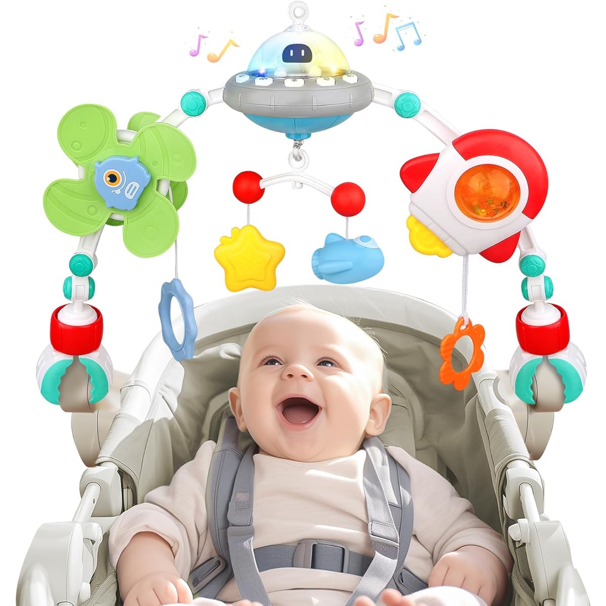qesfir travel car seat toy