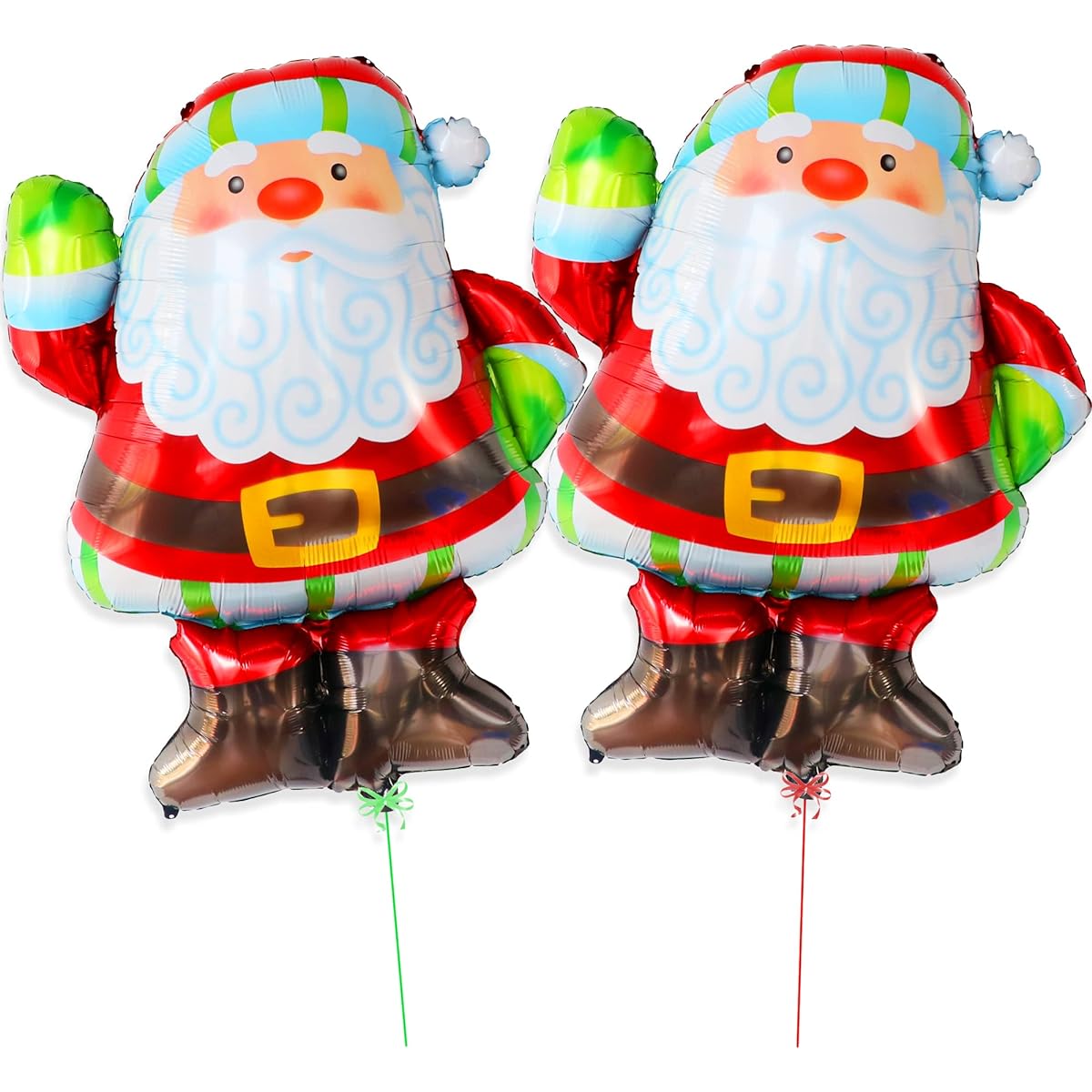 Merry Christmas Santa Foil Balloon