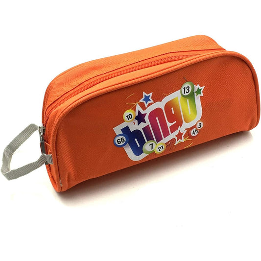 Tapp Collections Bingo Dover Portable Case with Carry Strap, Orange