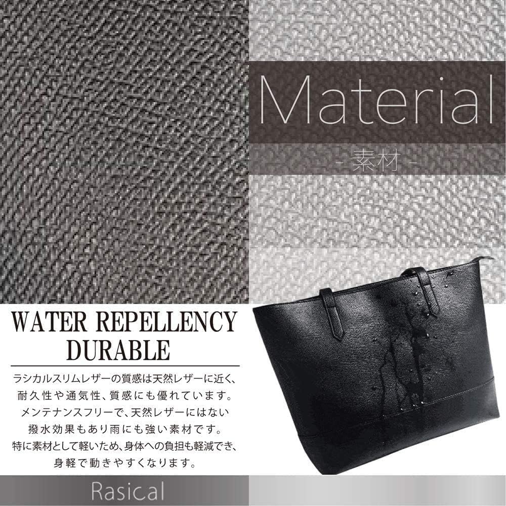 [Rasical] Rasical Business tote bag that pursues lightness, luxury, and convenience "Rikarma" with carabiner