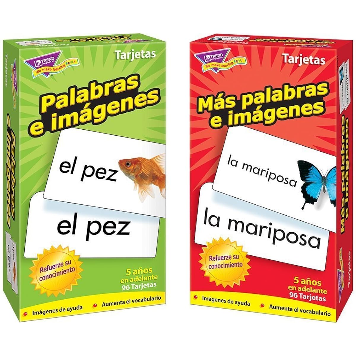 [Trend Enterprises]Trend Enterprises Inc Spanish Flash Cards from Trend Enterprises, Picture Words & More [Parallel Import]