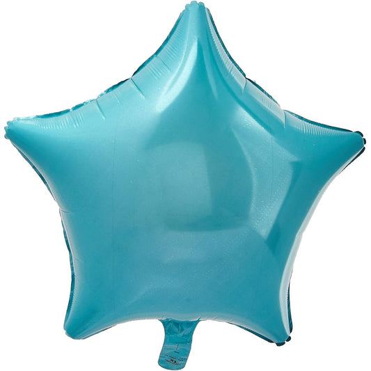Anagram International star-flat-balloon 18" blue 2302402