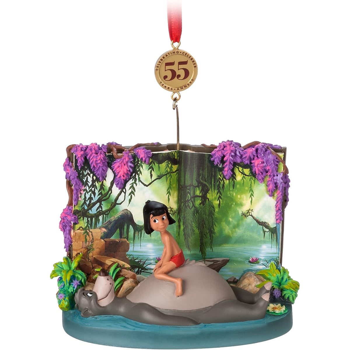 Disney Jungle Book Legacy Sketchbook Ornament 55th Anniversary Limited Edition