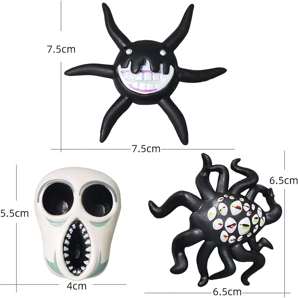 GYDAMAI Garten of Banban Toys 9 Pieces New Door Toy Garten of Banban Action Figure Toys New Door Action Figure Toys for Kids and Adults Halloween Christmas Birthday Gift Boys Girls (9 Pieces)