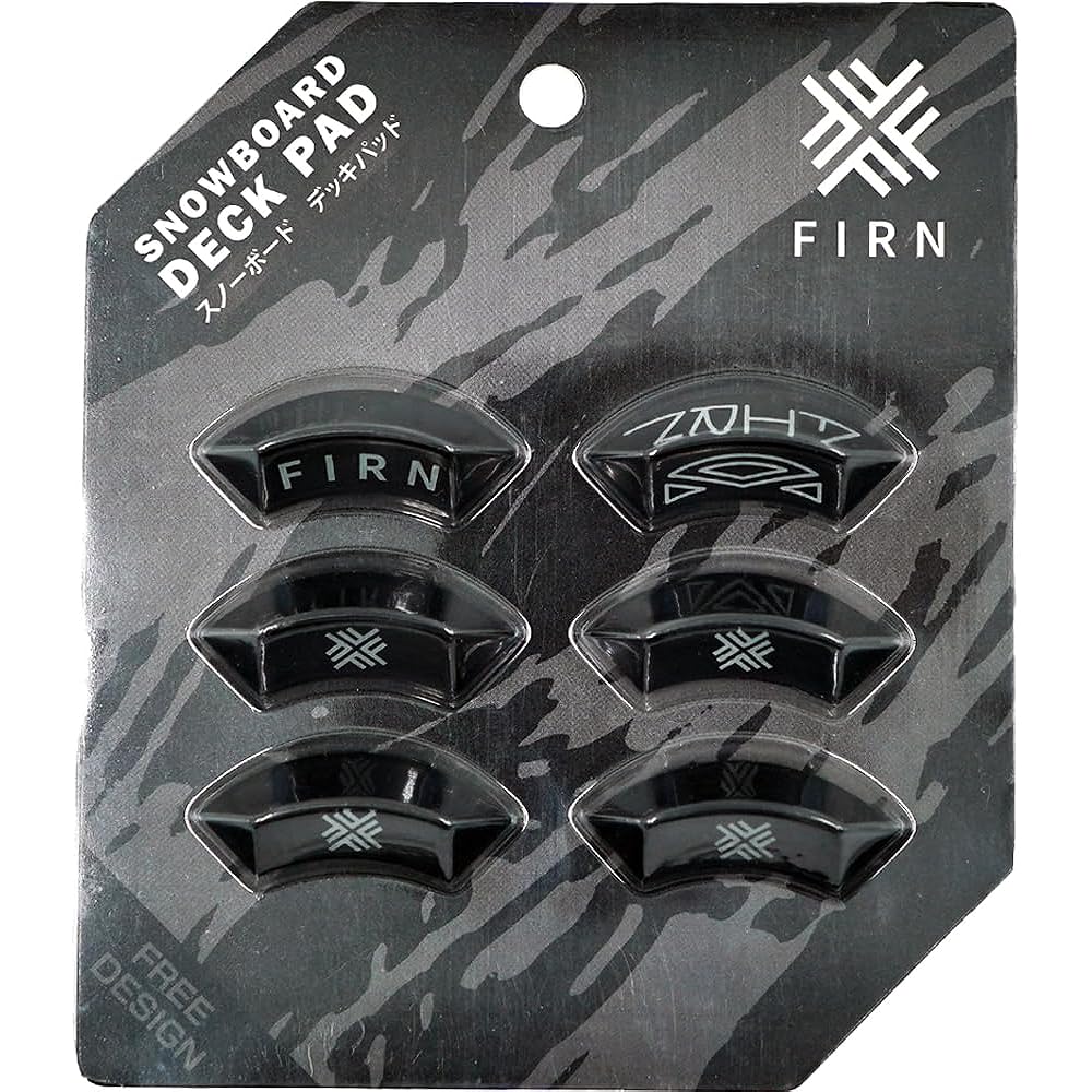 [FIRN] Firun Snowboard Deck Pad Stomp Pad Non-Slip Dam Type Set of 6 DP641606 DECK PAD