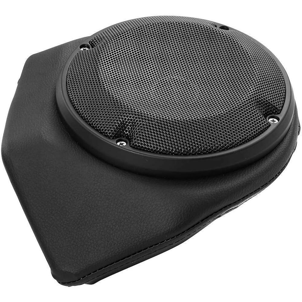 TCT-MT Rear 6.5" Speaker Pod for 2014-2020 Harley Touring King Tour Pack FLHR FLT, FLHT, FLHTCU, FLHRC Road King Road Glide Street Glide Electra Glide Ultra Classic Black 2019 2018 2017 2016 2015