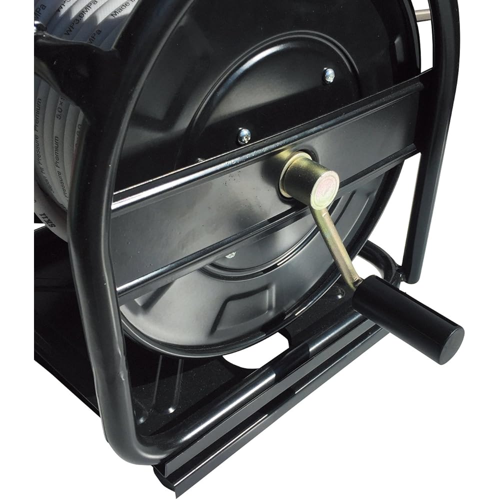 SK11 High Pressure Air Hose Reel Inner Diameter 5.0 x Outer Diameter 9.0mm SHAR-030JP 30m Made in Japan With Rotating Base