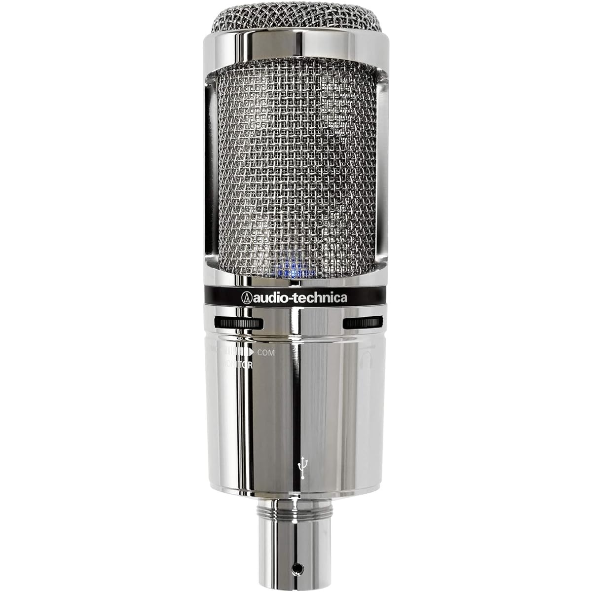 Audio-Technica USB Microphone AT2020USB+V Limited Edition Silver