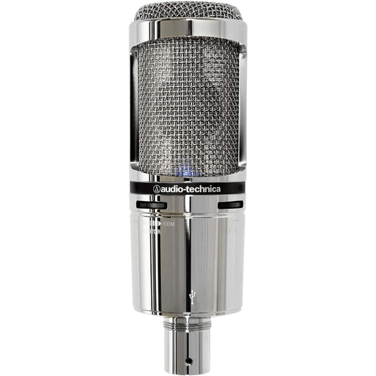 Audio-Technica USB Microphone AT2020USB+V Limited Edition Silver