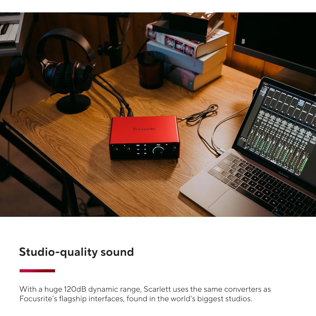 Focusrite Scarlett 4i4 (4th Gen) 2in 2out Audio Interface Focusrite