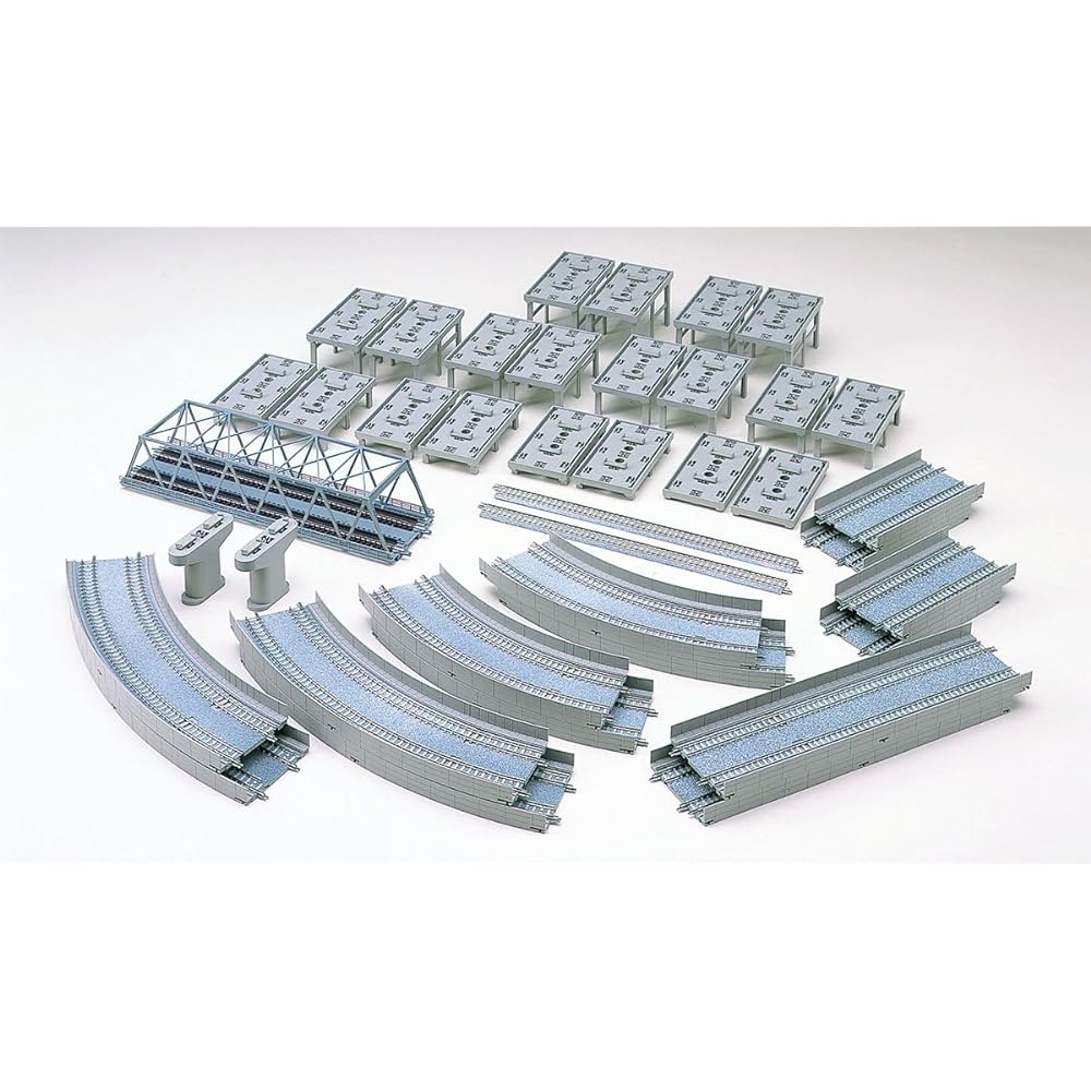 TOMYTEC TOMIX N Gauge Rail Set Elevated Double Track Overpass Set HC Pattern 91074 Railway Model Supplies