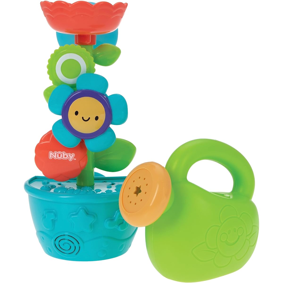 Nuby Flow N' Grow Garden Bath Toy BPA Free 18+M