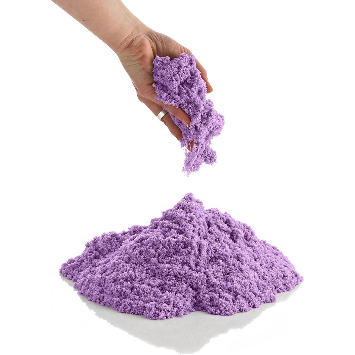 CoolSand Refill Package, Kinetic Play Sand for All Ages - Patented Formula 5 lb. Purple CKMS5LBP