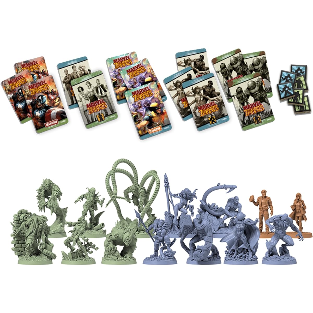 Marvel Zombies: Zombicide Game - Clash of the Sinister Six - Heroes vs. Villains of the Zombie Apocalypse! Cooperative Strategy Game, Ages 14+, For 1-6 Players, 90 Minutes, Made by CMON