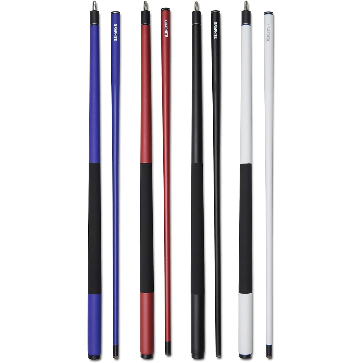 Set of 4 Pool Cues New 58" Billiard House Bar Pool Cue Sticks