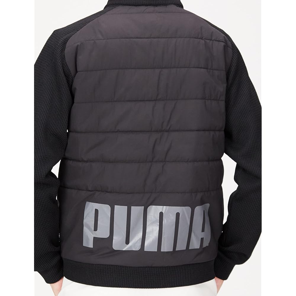 [PUMA] Outer Golf Knit Kirikae Padded FZ Blouson Men's