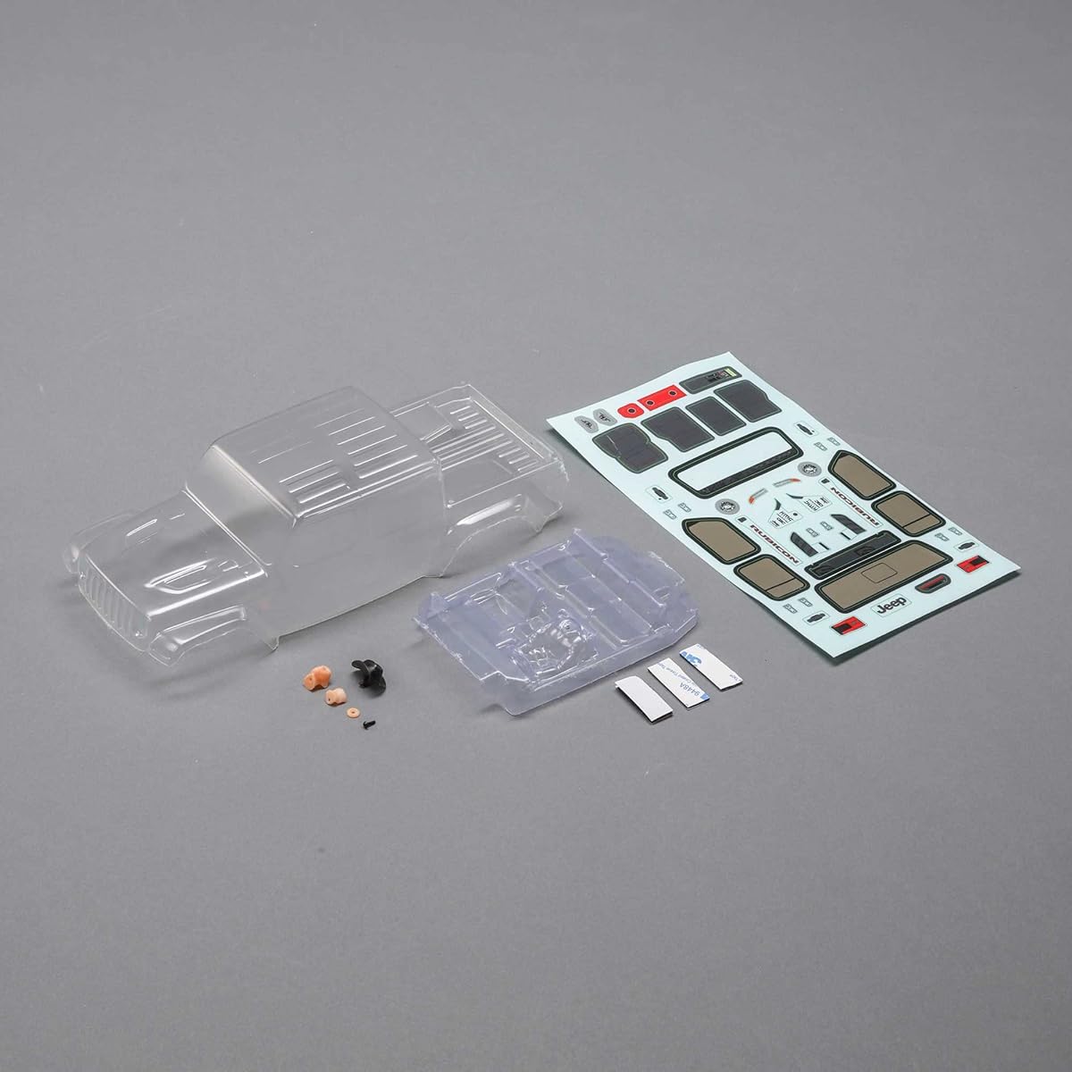 Axial Body Set Clear:SCX24 Jeep JT Gladiator AXI200005