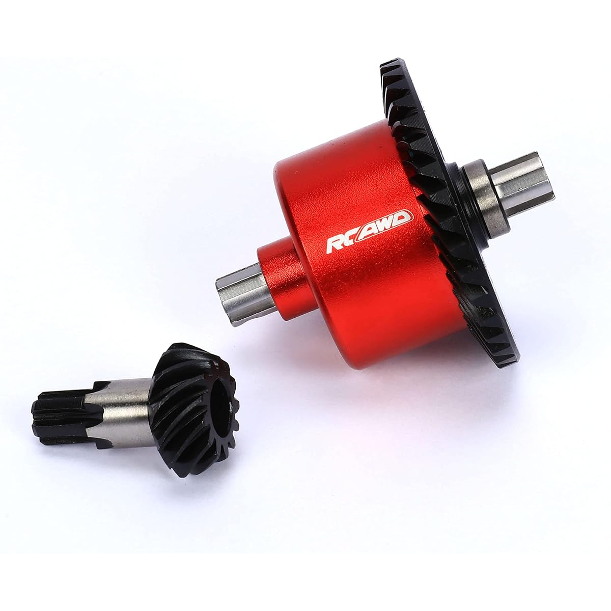 RCAWD Alloy Differential 37T Differential & 13T Input Gear Arrma 1/10 Big Rock Senton Granite Vorteks 3s blx Kraton Outcast 4s 1/8 Typhon Infraction Mega Upgrade Parts