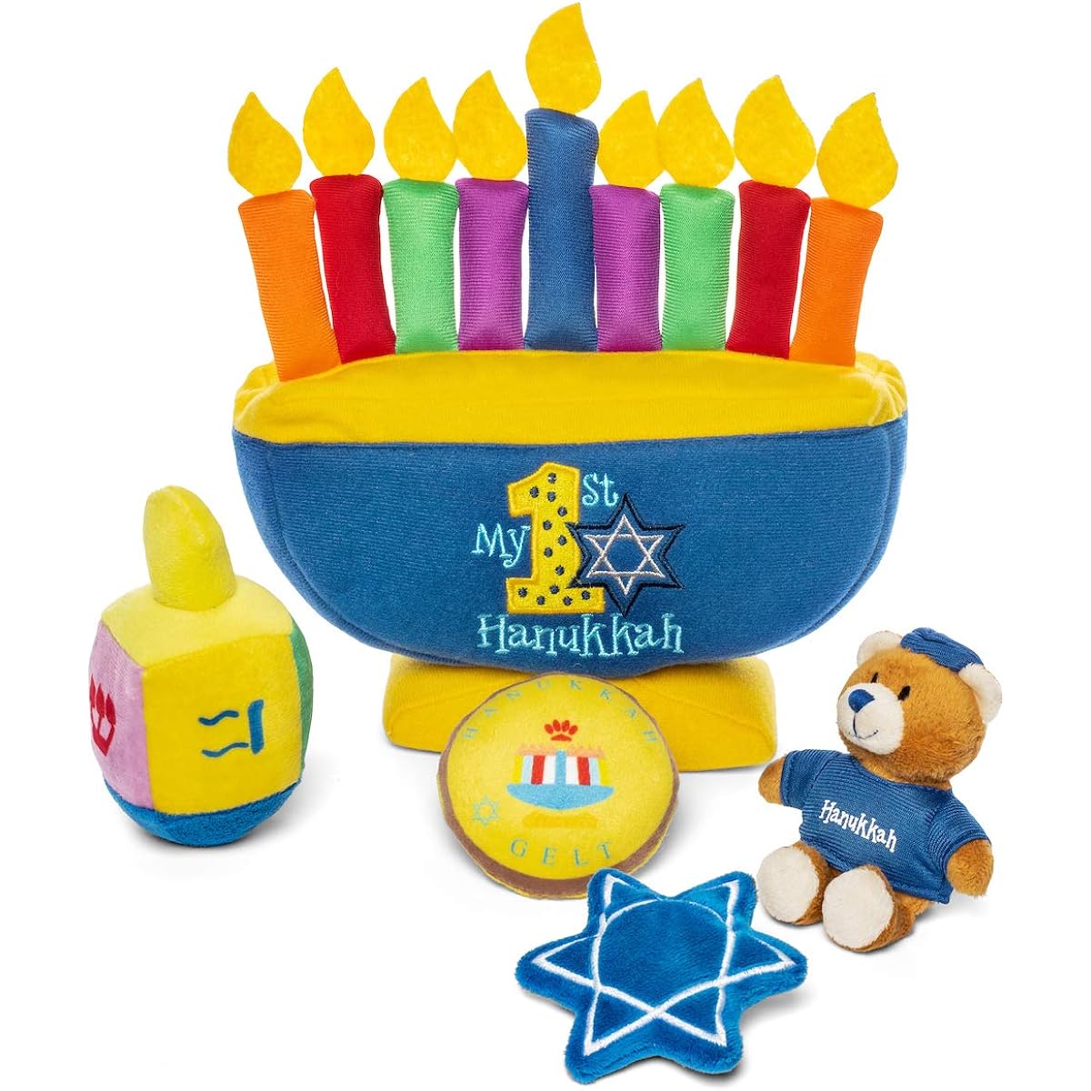 Baby's First Hanukkah Toy Set Keepsake Gift