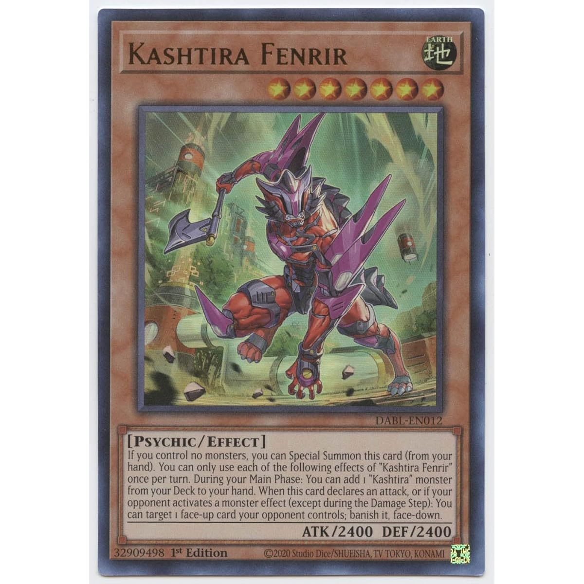 Kashtira Fenrir - DABL-EN012 - Ultra Rare - 1st Edition