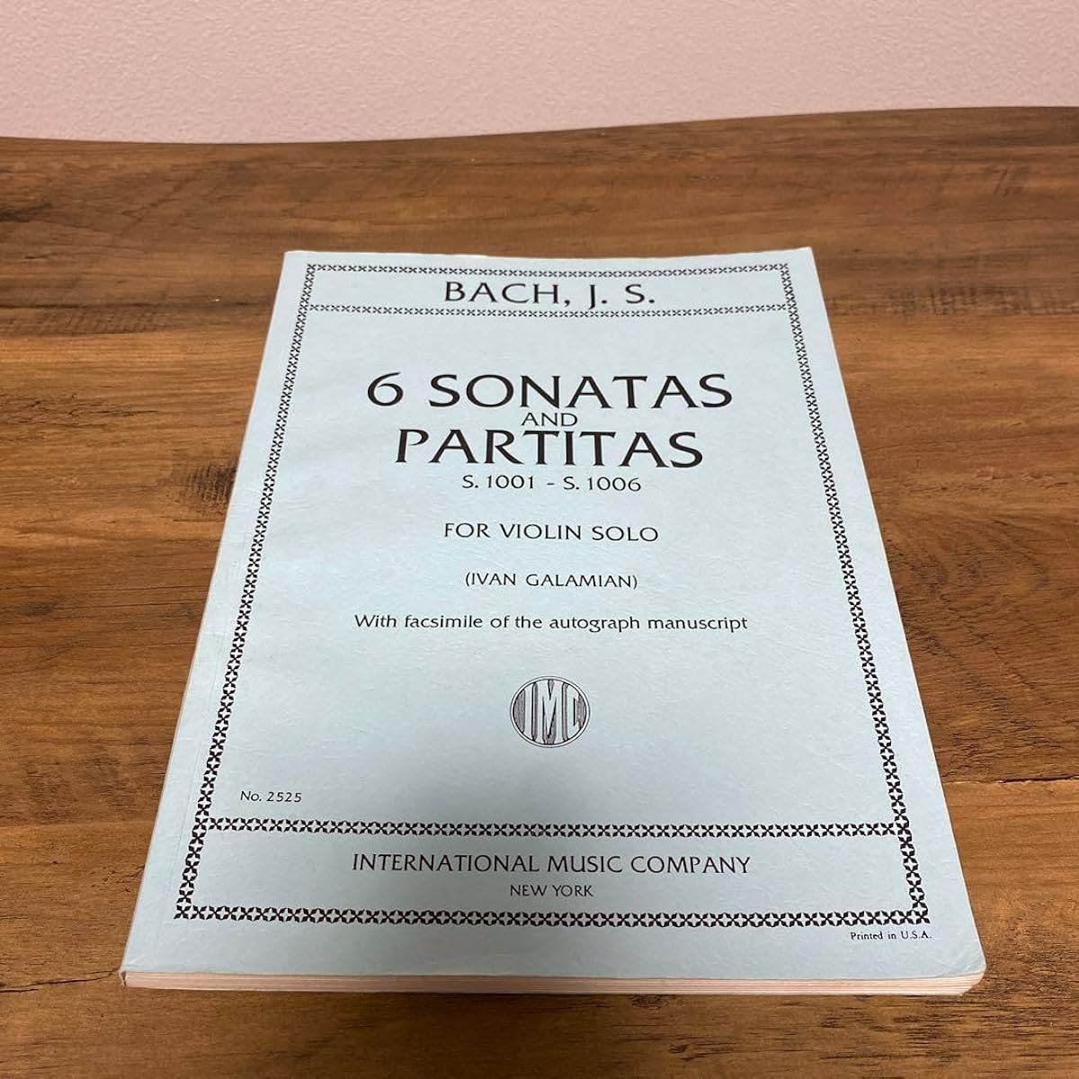 Violin Bach: Sonatas and Partitas for Solo Violin