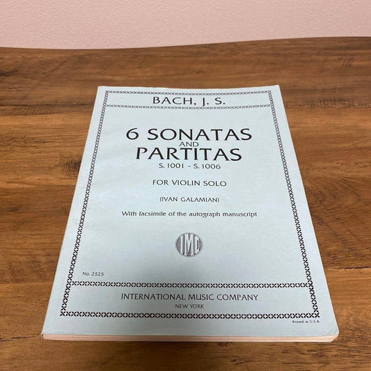 Violin Bach: Sonatas and Partitas for Solo Violin