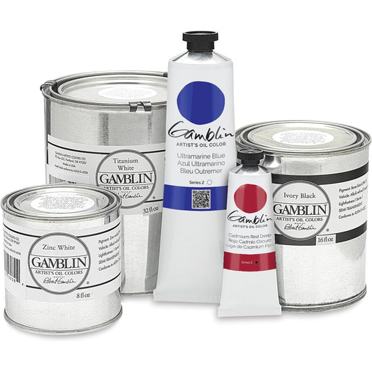 Gamblin Artist Oil Colour - Portland Grey Medium - 150 ml Tube