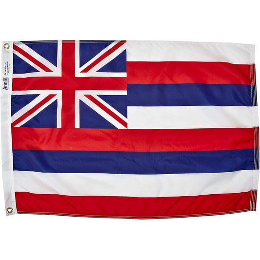 Annin Flagmakers Hawaii State Flag Official United States Design Specifications 5 x 8 Feet (Model 141280)